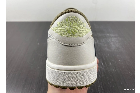Scott Travis Olive Golf 1 Jordan Neutral Low FZ3124-200 Retro 0815